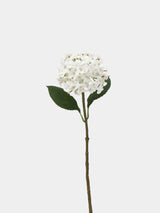 リアルタッチ フェイク アジサイ ステム - ホワイト 20インチ