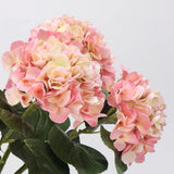 Künstlicher Hortensienstiel „Real Touch“ in Pink – 60 cm