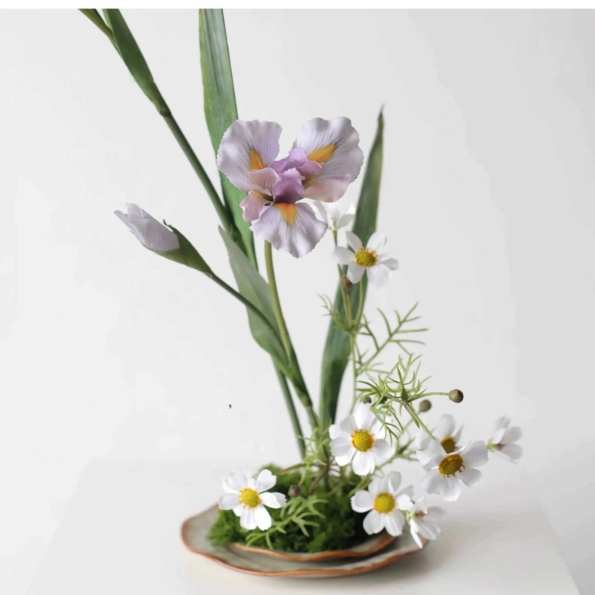 Real Touch Faux Iris Flower Stem – 31"
