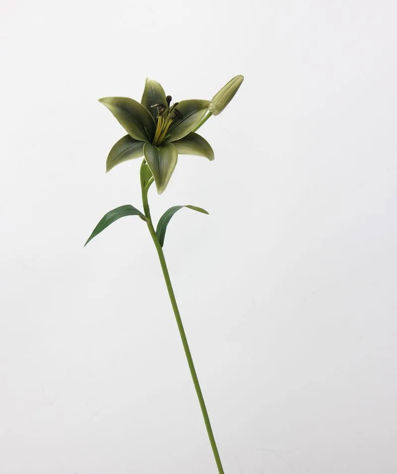 Real Touch Faux Lily Flower – Earth Tone