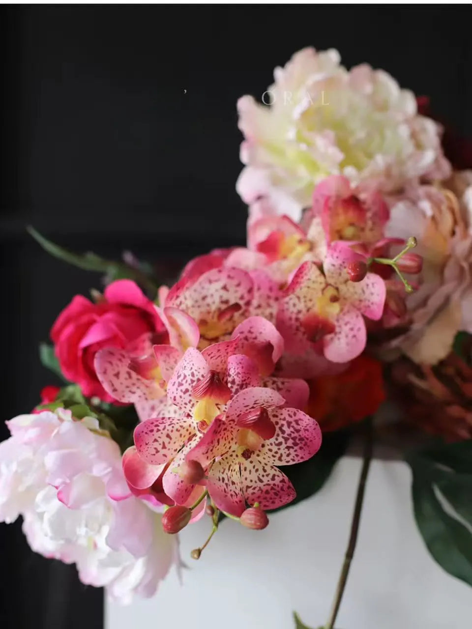 Real Touch Faux Vanda Orchid –Pink 27"