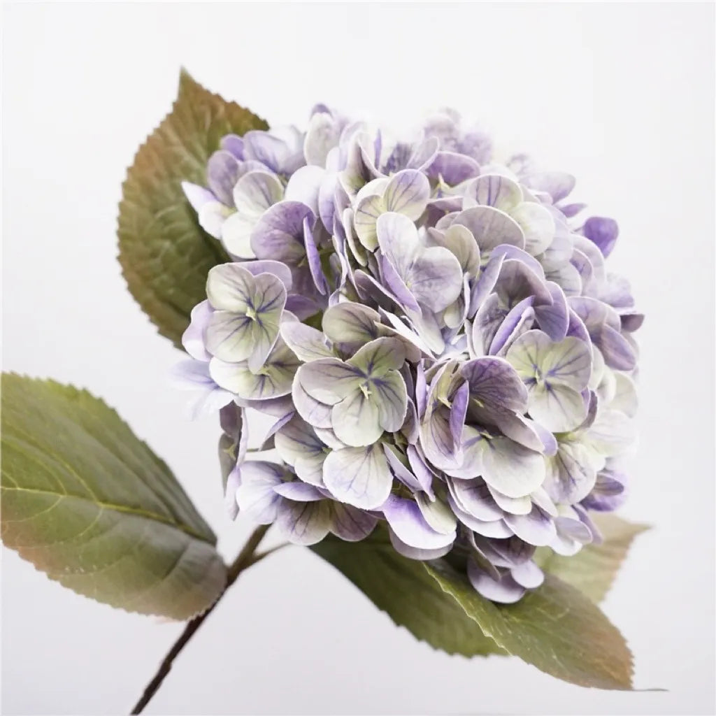 リアルタッチ巨大フェイクアジサイステム - 薄紫 20.8"