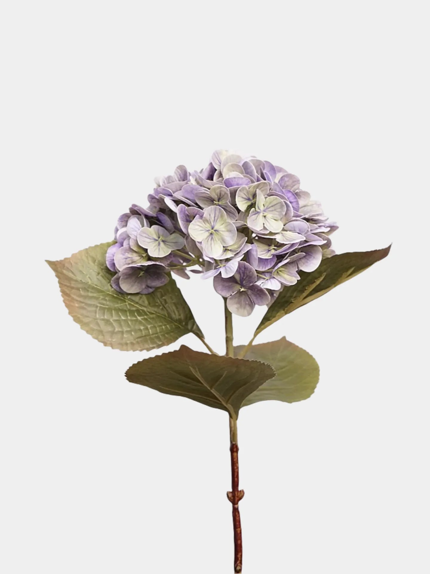 リアルタッチ巨大フェイクアジサイステム - 薄紫 20.8"