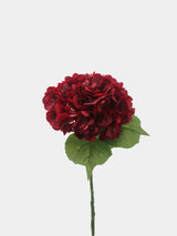 Hortensienstiel „Real Touch“ in Rot – 50 cm