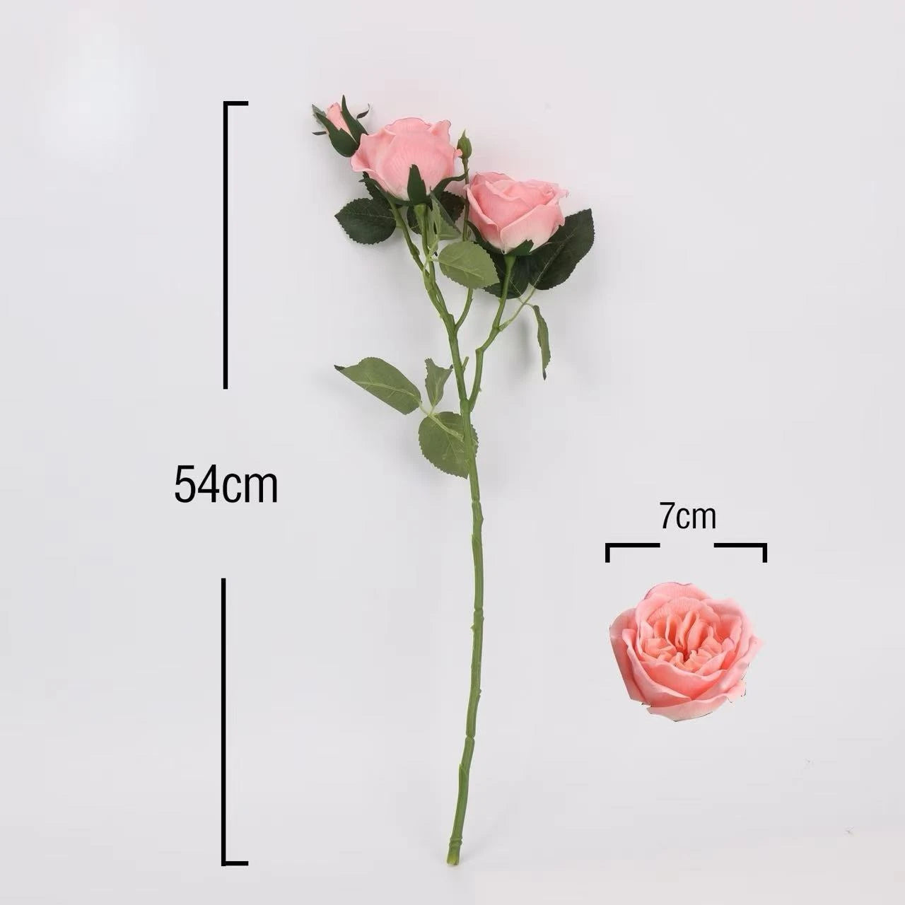 Real Touch Juliet Spray Rose Stem – 21"