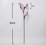 Real Touch Lady's Slipper Orchid Stem