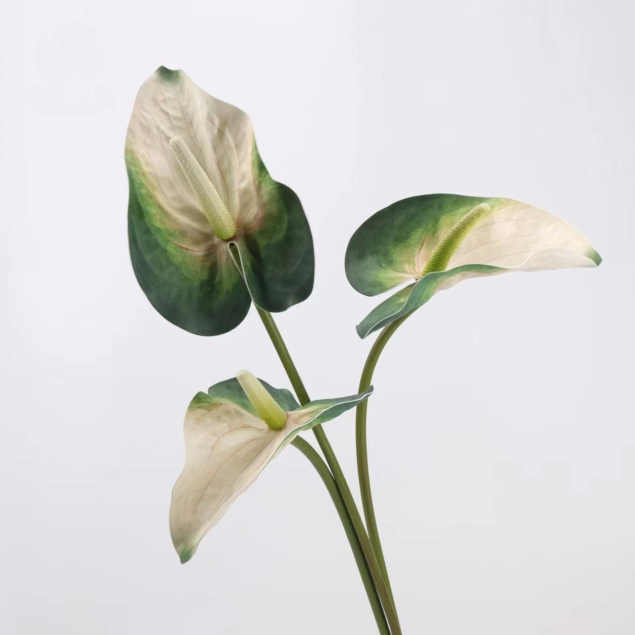 Real Touch Large Anthurium Flower Stem – 26"/65cm