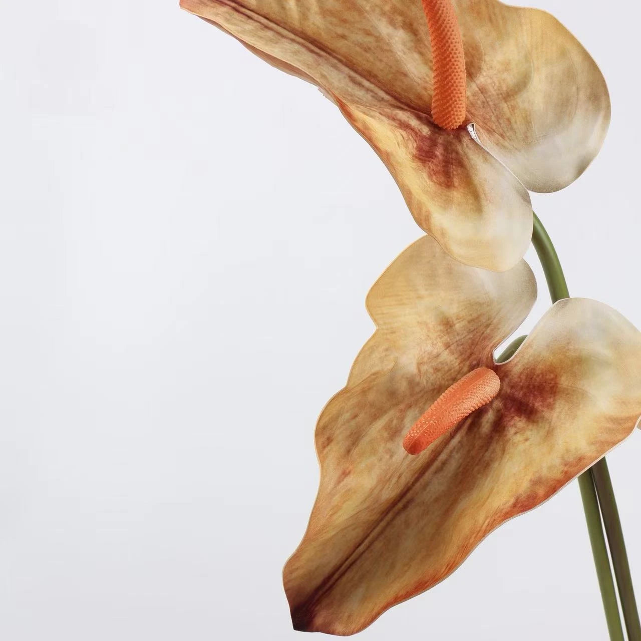 Real Touch Large Anthurium Flower Stem – 26"/65cm