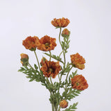 リアルタッチ 大きなポピーの花 – オレンジ 22.4"