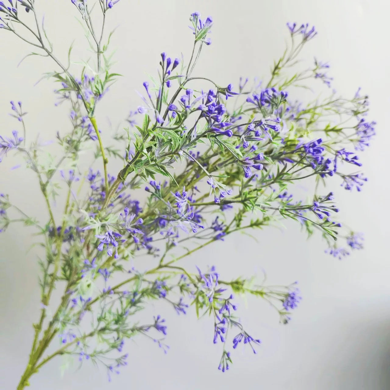 Faux Lavender Grass Bush Stem – 30"/75cm