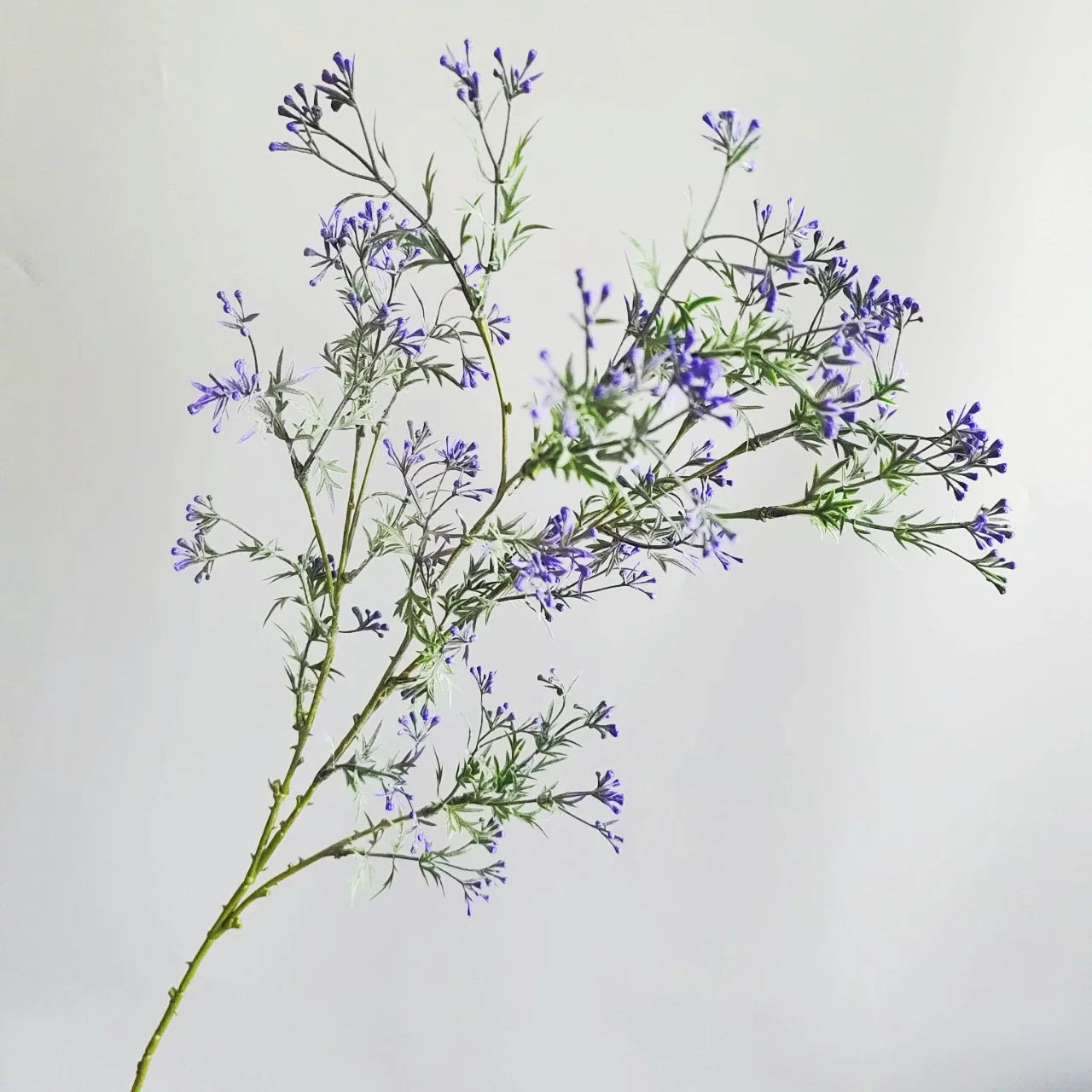 Faux Lavender Grass Bush Stem – 30"/75cm