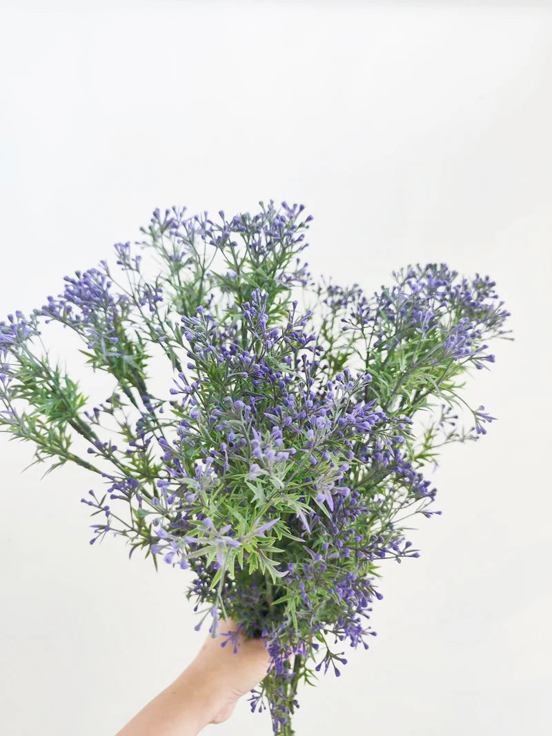 Faux Lavender Grass Bush Stem – 30"/75cm
