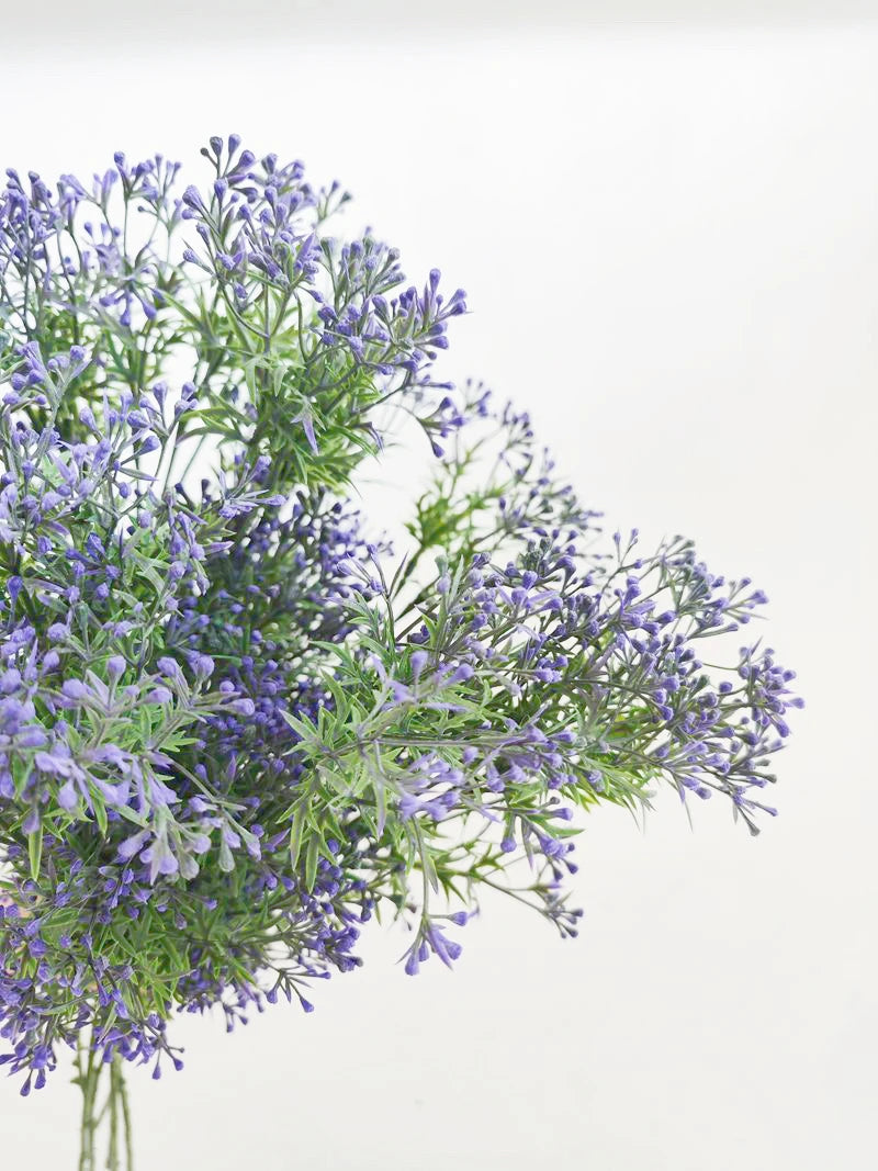 Faux Lavender Grass Bush Stem – 30"/75cm