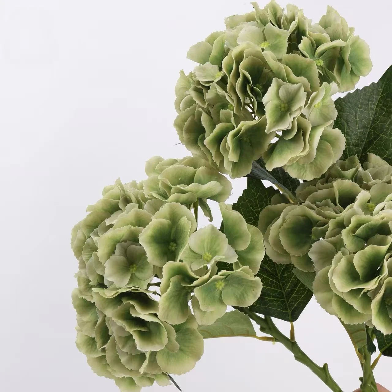 Real Touch Maillard Hydrangea Flower Stem – 20"/52cm