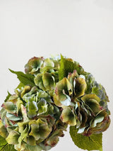 リアルタッチ 薄紫色のアジサイ ステム-21"