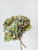 リアルタッチ 薄紫色のアジサイ ステム-21"