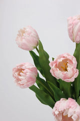 Real Touch Papageien-Tulpenblüte – Pink 60cm