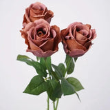 Real Touch Pink Lady Rose Stem  –25"