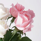 Real Touch Pink Lady Rose Stem  –25"