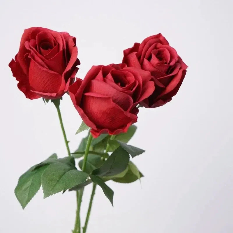 Real Touch Pink Lady Rose Stem  –25"