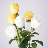 Real Touch Pink Lady Rose Stem  –25"