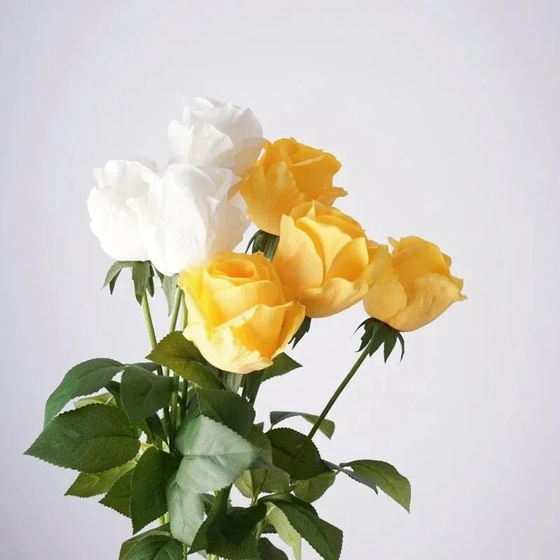 Real Touch Pink Lady Rose Stem  –25"