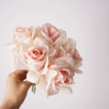 リアルタッチ タイタニック ローズ ブーケ – 5本の茎