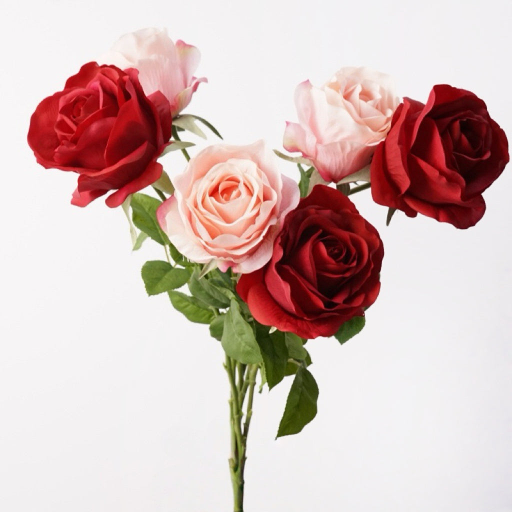 Real Touch Vendela Rose Stem  -26"