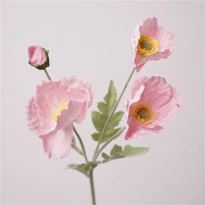 本物のような質感のポピーの花