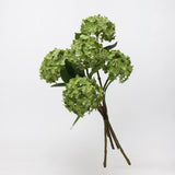 Künstliche Hortensienblüte „Real Touch“ – Hellgrün, 50 cm