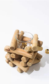 Rustic Natural Driftwood Bonfire Incense Holder