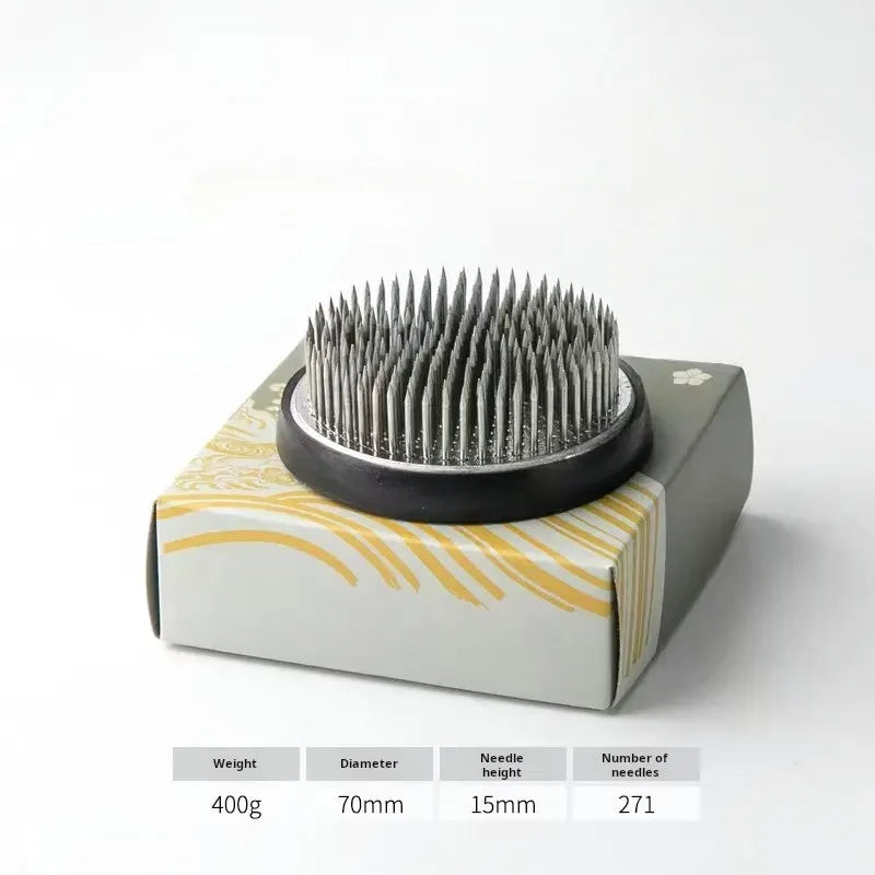 ステンレス鋼の花器 ケンザン