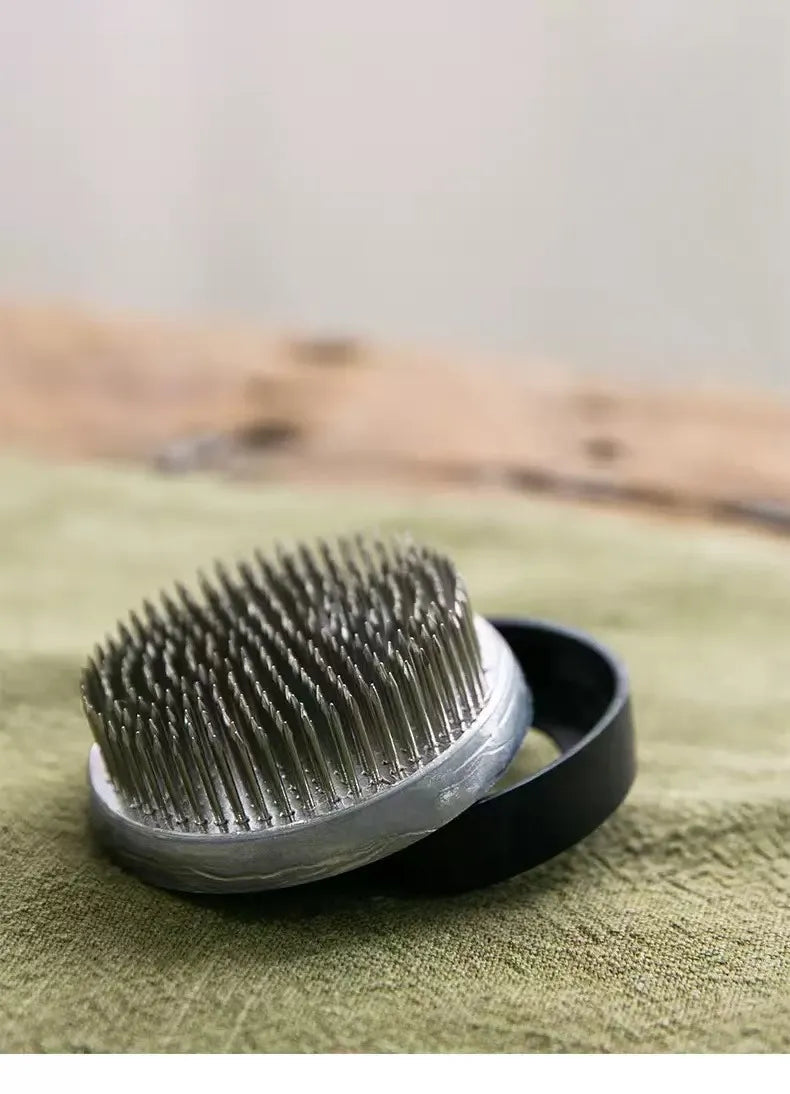 ステンレス鋼の花器 ケンザン