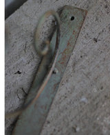 Vintage Iron Hanging Basket with Bracket