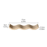 モダン・ミニマリスト 波形 セラミック お香立て