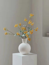 Yellow Artificial Wildflower Spray – 79cm