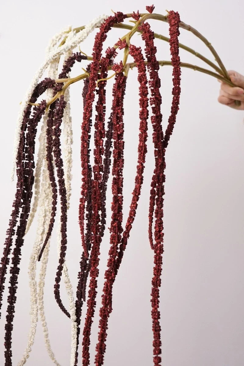 Artificial hanging amaranthus all colours stem