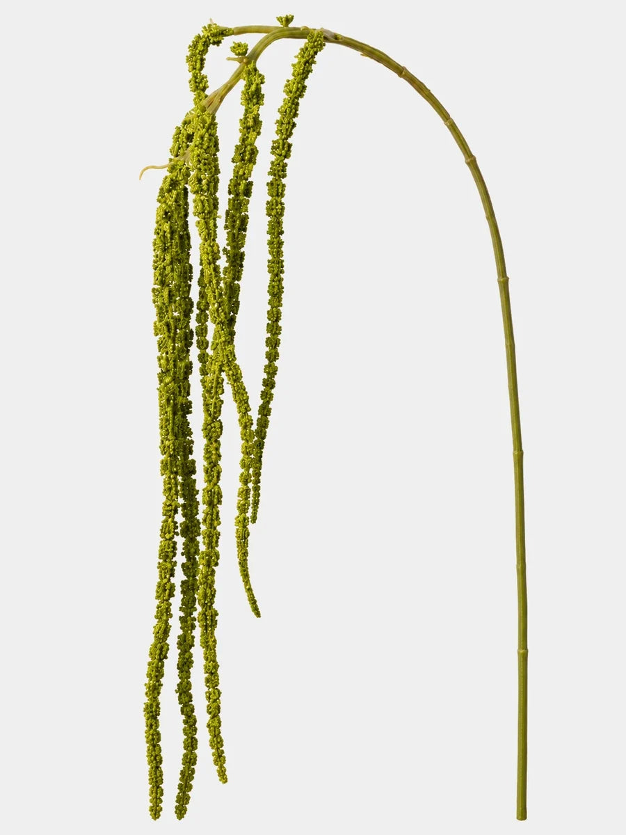 Artificial hanging amaranthus green stem