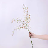 Artificial Oncidium orchid – white bunch
