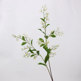 Artificial reed lover grass stem in yellow, 87 cm