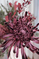 Ember faux flower arrangement - detail and interior view 5