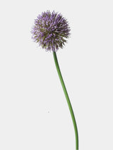Faux allium stem in light purple