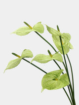 Faux anthurium green detail 6 – 60 cm