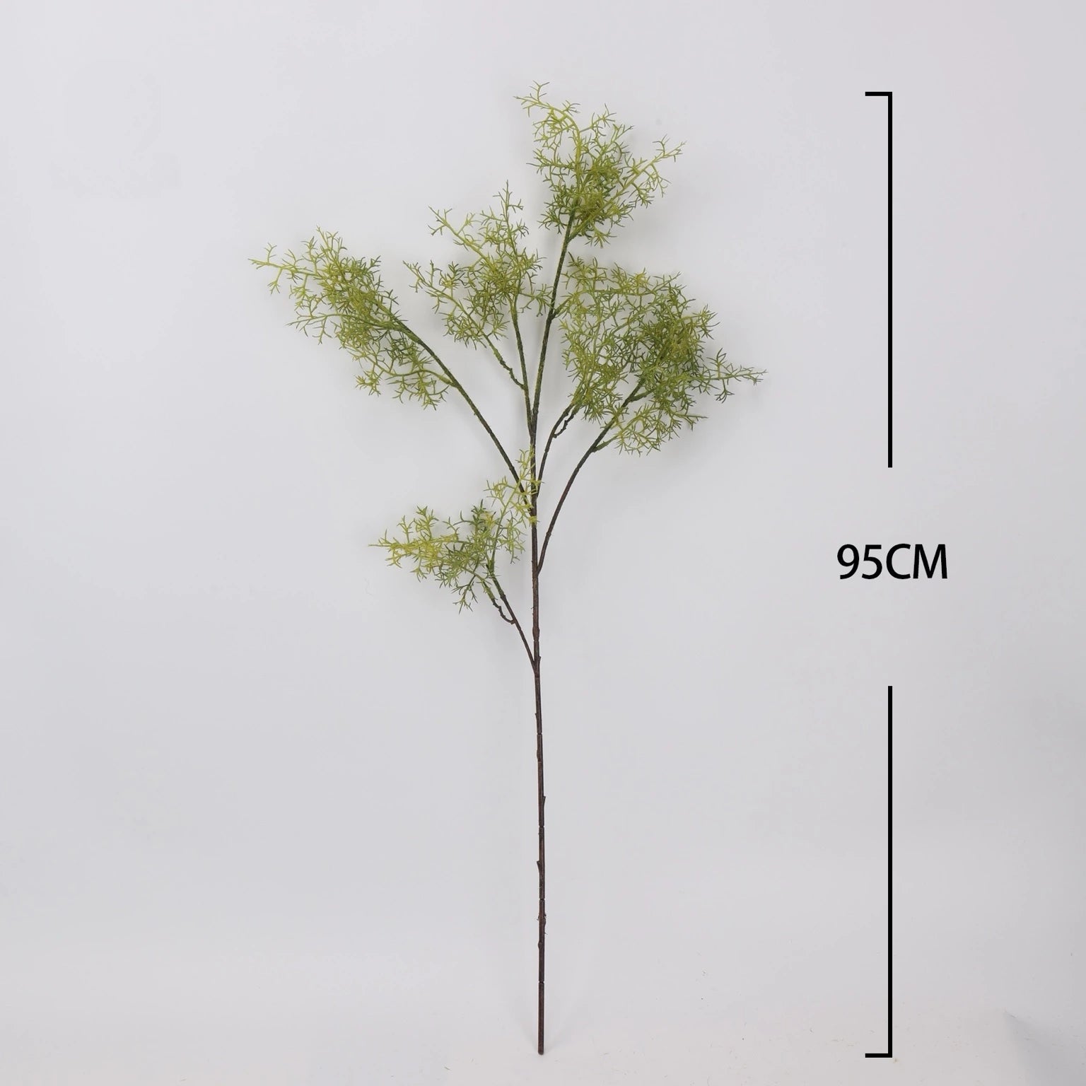 Faux asparagus fern branch size 95 cm