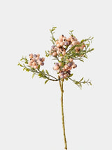 Faux berry spray in apricot – 38 cm