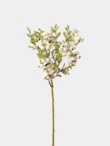 Faux berry spray in white – 38 cm