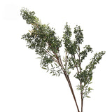 Faux holly berry branch – natural 4