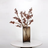 Faux holly berry branch – natural 6