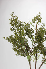 Faux holly berry branch – natural 8
