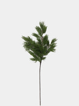 Green faux pine branch, 82 cm